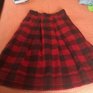 Vintage Ralph Lauren wool skirt